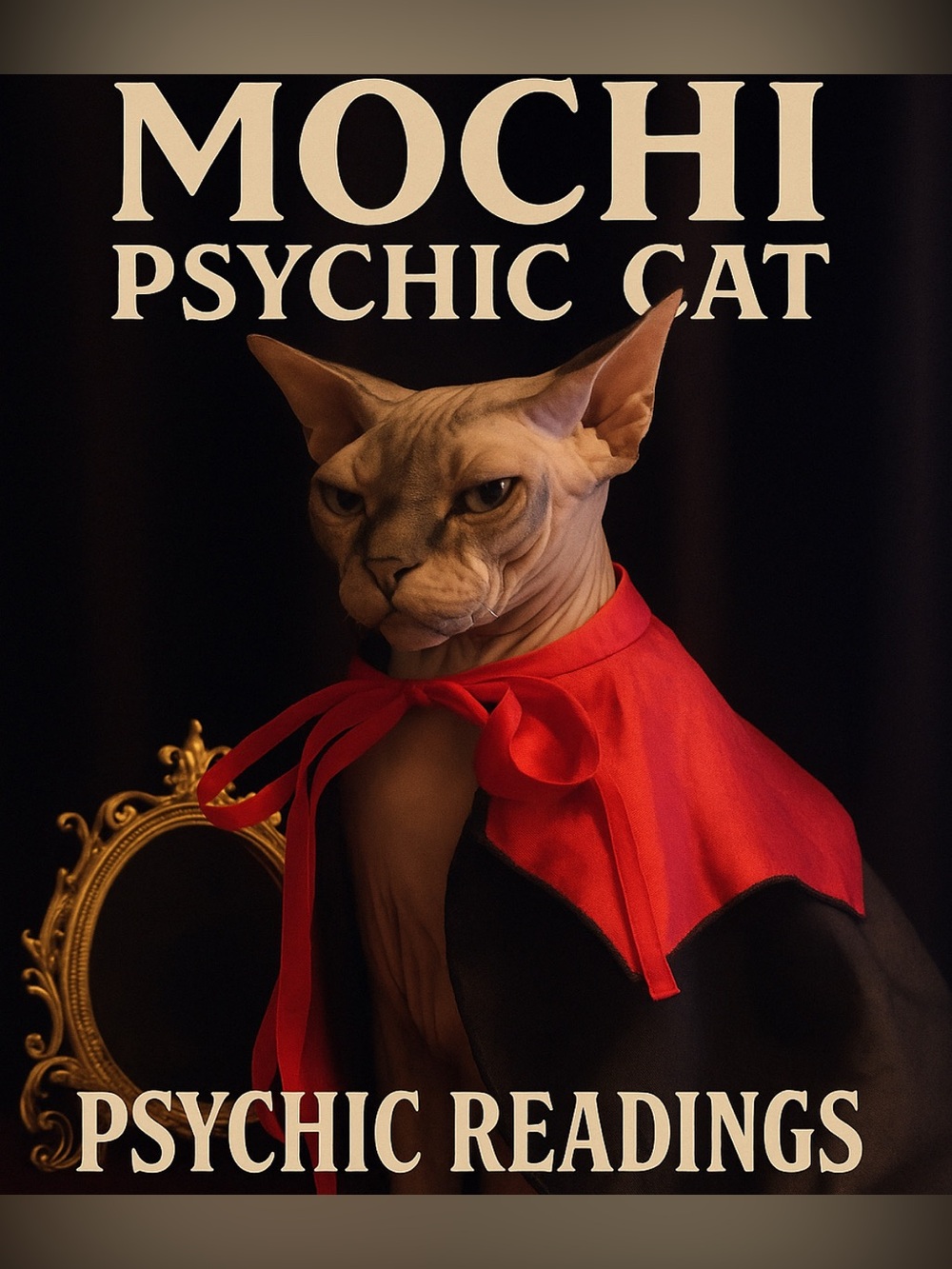 Mochi the psychic cat tarot card reading